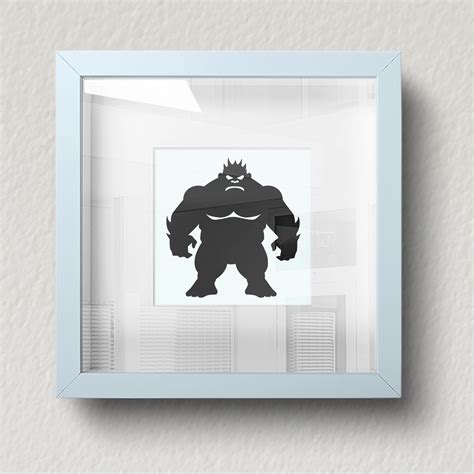 Angry Ogre Svg Image For Cricut Silhouette Laser Machines