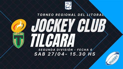 JOCKEY CLUB VENADO TUERTO VS TILCARA PARANÁ FECHA 6 TORNEO