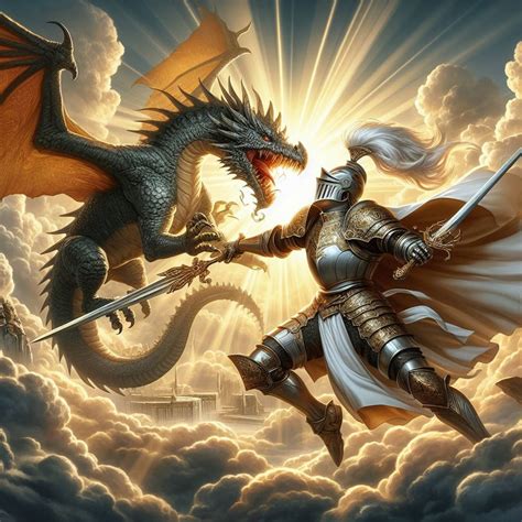 Knight Vs Dragon By Chartist24 On Deviantart