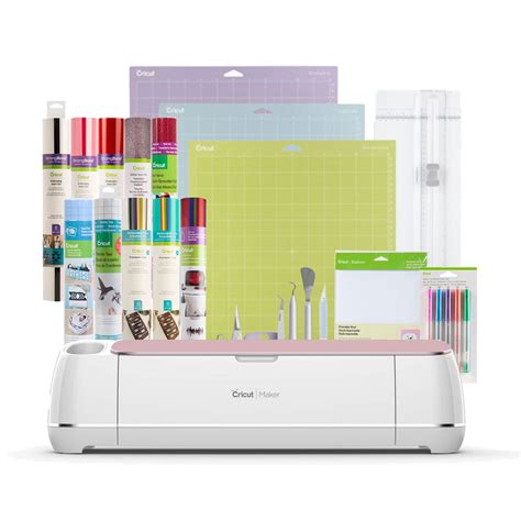 Cricut Maker Everything Materials Bundle Rose Cricut Shop