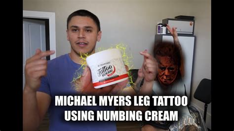 Does Numbing Cream Actually Work Michael Myers Tattoo Youtube