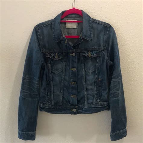 Talula By Aritzia Edo Denim Jacket Size Medium Gem