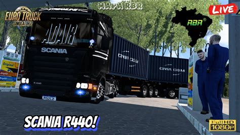 Mapa Rbr Scania R Euro Truck Simulator Ets K Live Youtube