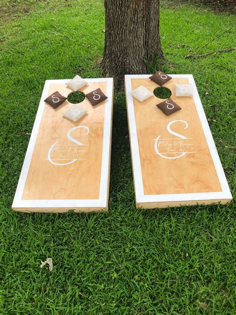 Custom Cornhole Boards Etsy