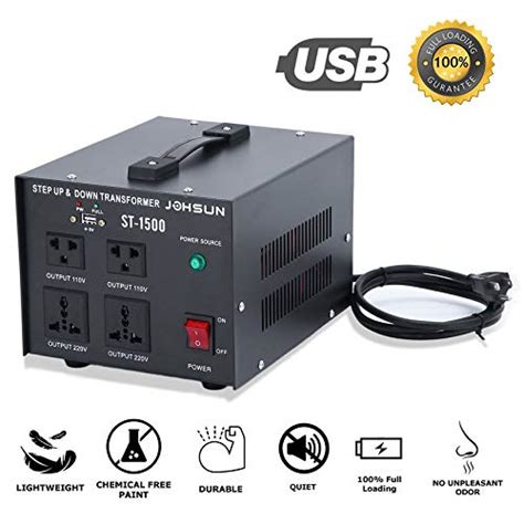 Buy Moorecastle St 1500w Heavy Duty 1500w Step Up And Down Transformer 110v 220v To 220v 110v