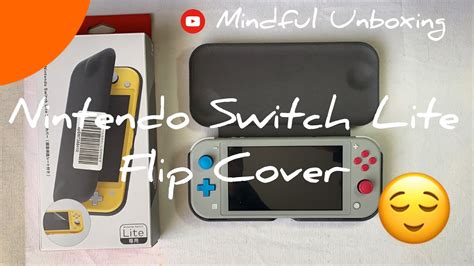 LA MÁS BONITA Nintendo Switch Lite Flip Cover Mindful Unboxing