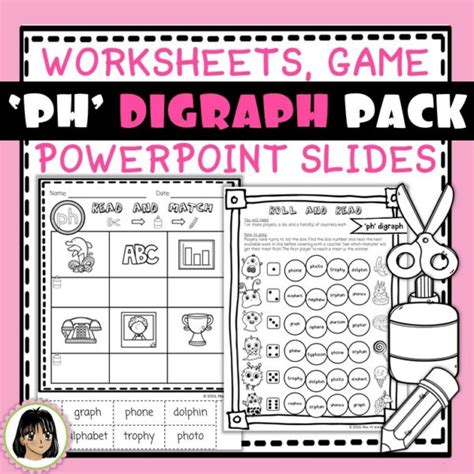 Consonant Digraph Ph Worksheets Game And Ppt Slides Made By Teachers