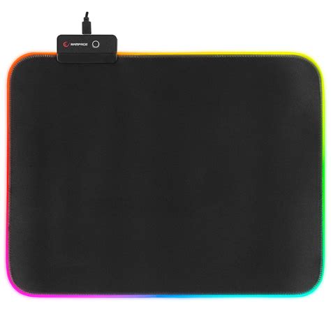 Rampage Mp Siyah Rgb Ledli Gaming Mouse Pad Itopya