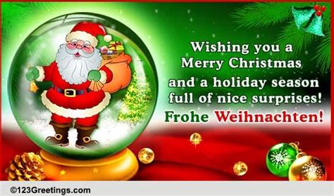 Christmas And New Year Wishes In German Merry Christmas And Happy New
