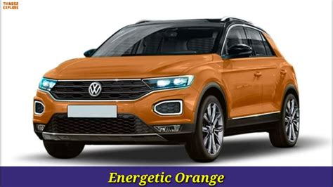 Volkswagen T Roc Colour Options 2020 T Roc 15 Tsi Blue Silver Orange