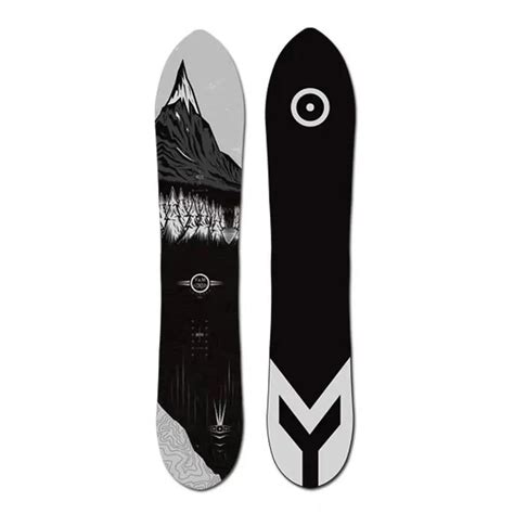 Fishtail Powder Snowboards New Design Sandwich Construction Doves Tail