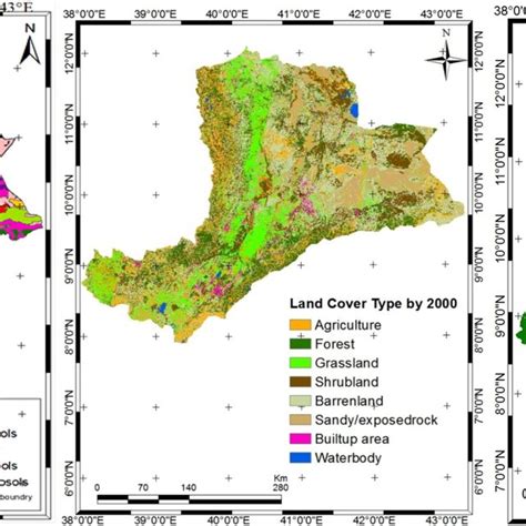 Location Map Of Awash River Basin With Its Stream Networks And Climate