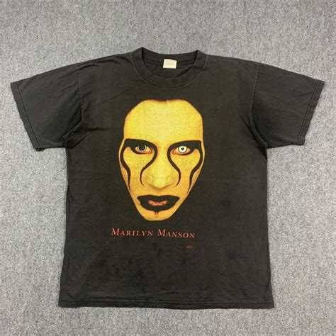 Vintage Vintage 90s Og Marilyn Manson Sex Is Dead Tshirt Grailed