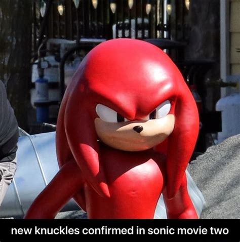 New Knuckles Confirmed In Sonic Movie Two New Knuckles Confirmed In