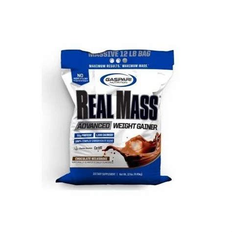 Gaspari Nutrition Real Mass Advanced Weight Gainer Packaging Type Pack Packaging Size 5kg At