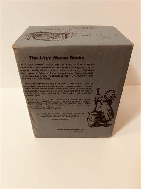 Complete Set Of Laura Ingalls Wilder S Little House Books [nine Volume Box Set] [first Edition