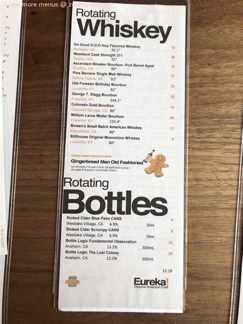 Online Menu Of Eureka Restaurant Concord California 94520 Zmenu