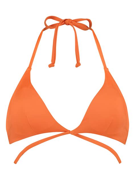 Hunkemöller Biustonosz bikini Fire w kolorze pomarańczowym najlepsze wyprzedaże w limango