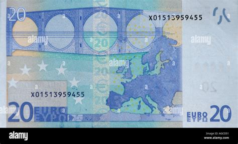 Euro Schein R Ckseite Stockfoto Bild Alamy