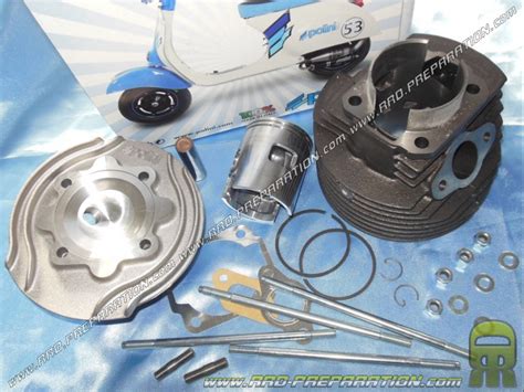 Kit Alto Motor Cc Mm Con Culata Polini Racing Hierro Fundido