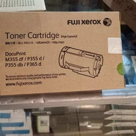 Jual Toner Cartridge Fuji Xerox M Df P Df P D High Capcity