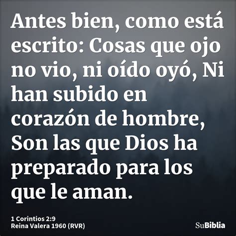 1 Corintios 2 9 Biblia