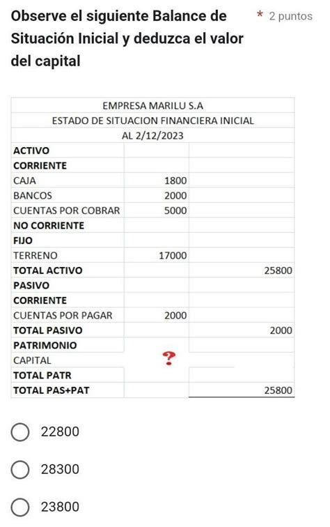 Ayuda Porfavor Con Este Ejercicio De Contabilidad Doy Puntos Y Corona