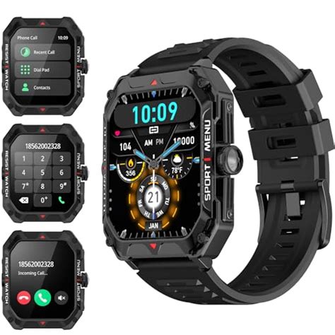 Reloj Militar Inteligente Para Hombres M S De Deportes Reloj De