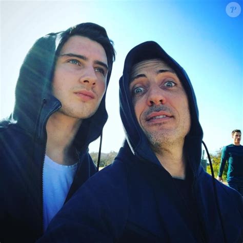 Photo Gad Elmaleh et son fils Noé sur Instagram 2018 Purepeople