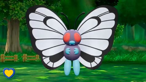 How To Get Butterfree In Pokémon Lets Go Pikachu Version Exclusive