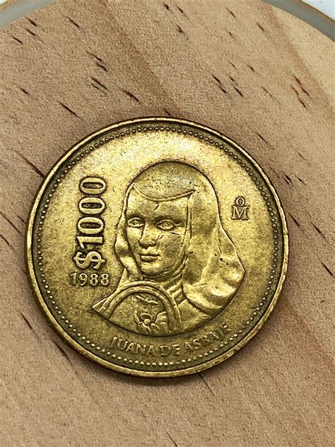 Authentic Collectable Vintage Mexican Coin 1000 Pesos-Mexican | Etsy