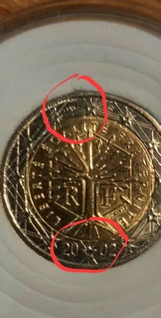 Moneda Euro Francia Arbol De La Vida Con Errores Sc Sin Circular