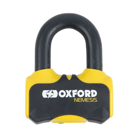 Cadenas Oxford Nemesis Mm Jaune Accessoire Stand Sur La B Canerie