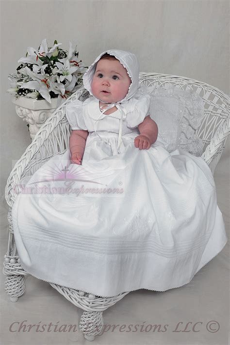 Girls Irish Shamrock Christening Gown - Christening Gowns-Baptism Boutique
