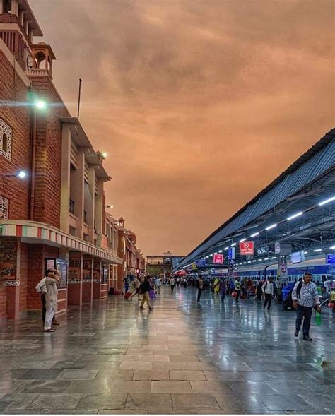 This Is Railway Station Jodhpur Rajasthan This Day Service Trip