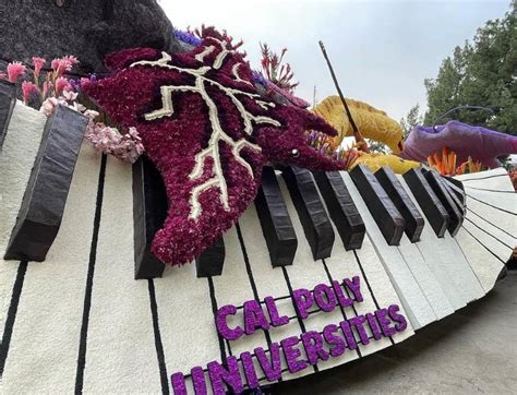 Cal Poly Rose Parade Float 2024 Jami Rickie