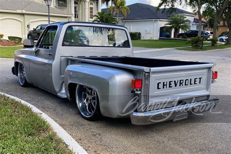 1980 Chevrolet C10 Custom Pickup Rear 3 4 248338