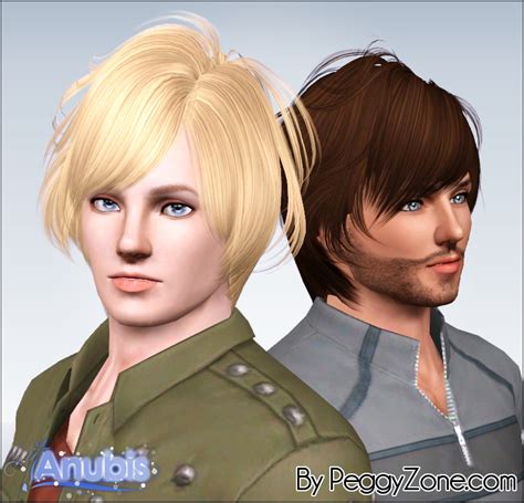 All About The Bangs Hairstyle Peggy`s 539 Retextured By Anubis Sims 3