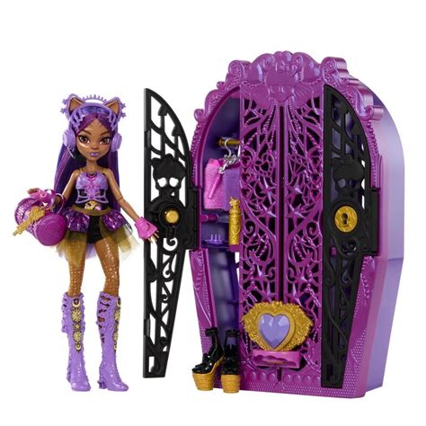 Mu Eca Clawdeen Wolf Armario Monster High Skulltime Secrets G