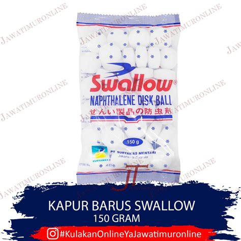 Kamper Swallow 150 Gram Kapur Barus Swallow Jawatimuronline