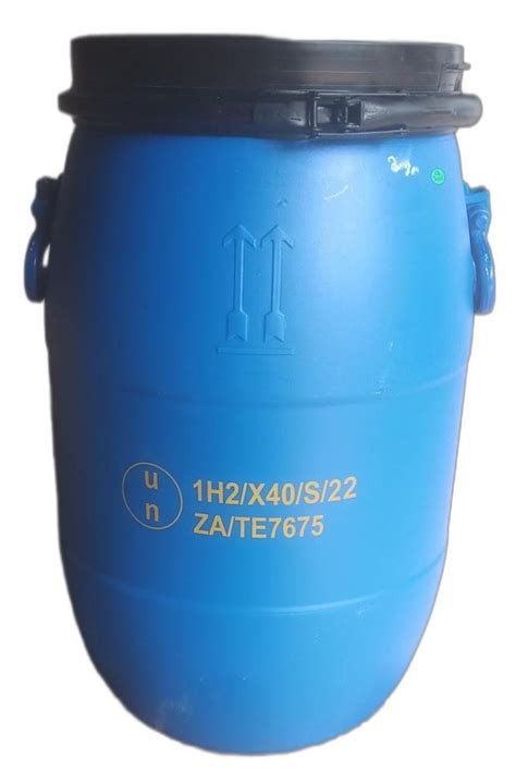 Blue Open Mouth Un Approved HDPE Drums With IIP Certificate Capacity