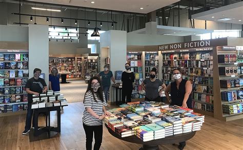 New Bright Open Barnes And Noble Store Offers Different Look Along With Items Popular During