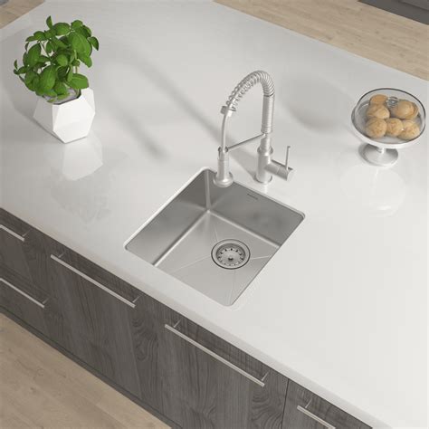 As X X G Single Bowl Undermount Legend Stainless Steel