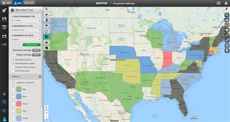 Online Mapping Tools Features Maptive Mapping Software