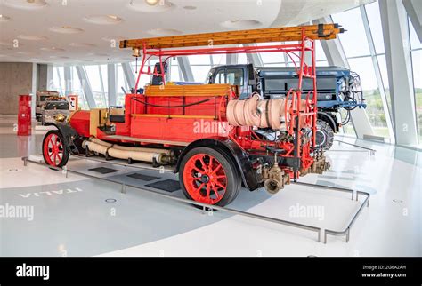 The car collection of Mercedes Museum Stock Photo - Alamy