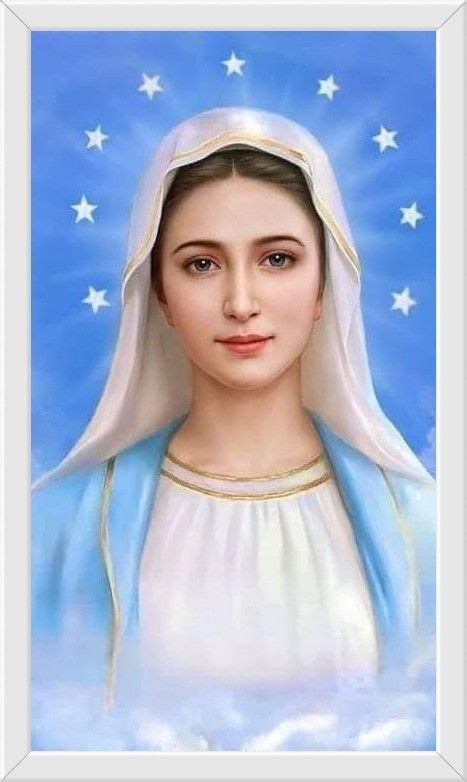 Pin By Rosalinda Alcantara On Mama Mary Jesus And Mary Pictures Mother Mary Pictures Blessed