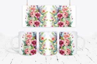 Wrap Mug Sublimation Templates Bundle Graphic By MariShop99 Creative