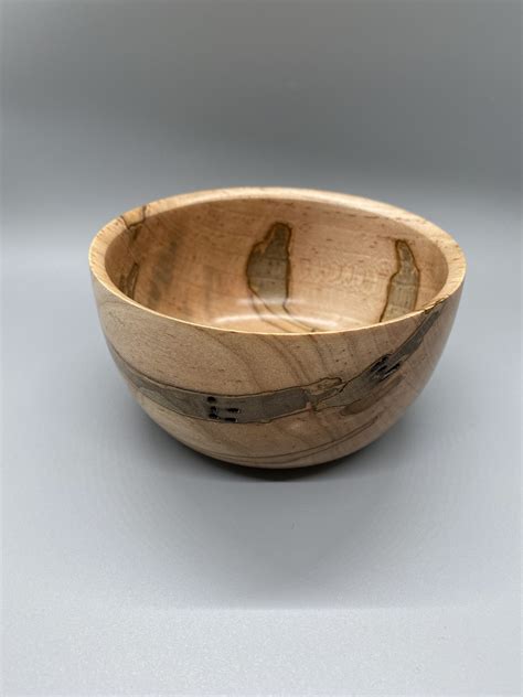 Spalted Maple Bowl – Hopkins Woodworking