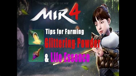 MIR4 Farming Glittering Life Essence YouTube