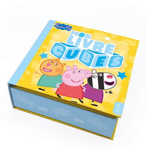 Amazon Fr Peppa Pig Mon Livre Cubes Astley Neville Baker Mark